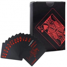 Карты игральные (54шт) RED-BLACK для покера пластиковые